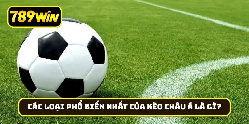 Các loại phổ biến nhất của kèo châu Á là gì?