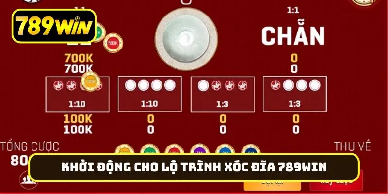 Giai đoạn khởi động cho lộ trình xóc đĩa 789Win