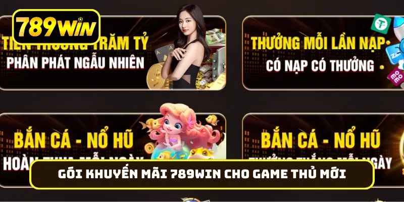 Gói khuyến mãi 789Win cho game thủ mới