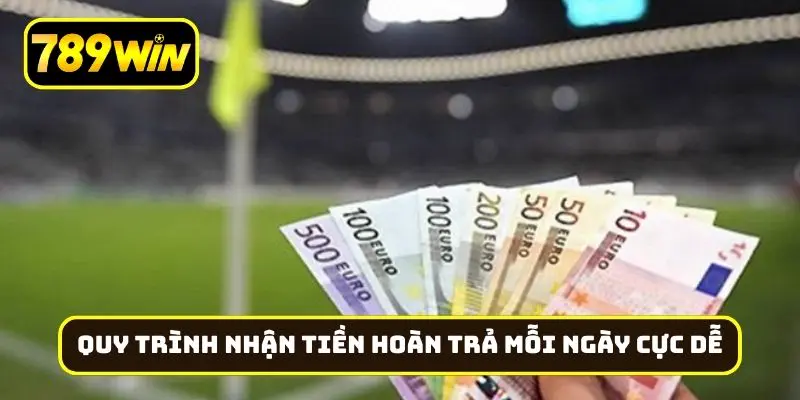 Quy trình nhận tiền hoàn trả mỗi ngày cực dễ